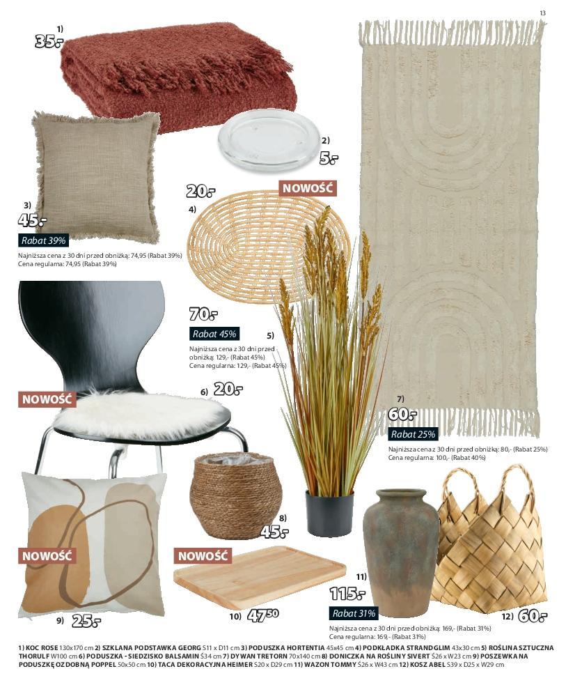 Gazetka promocyjna Jysk str. 13
