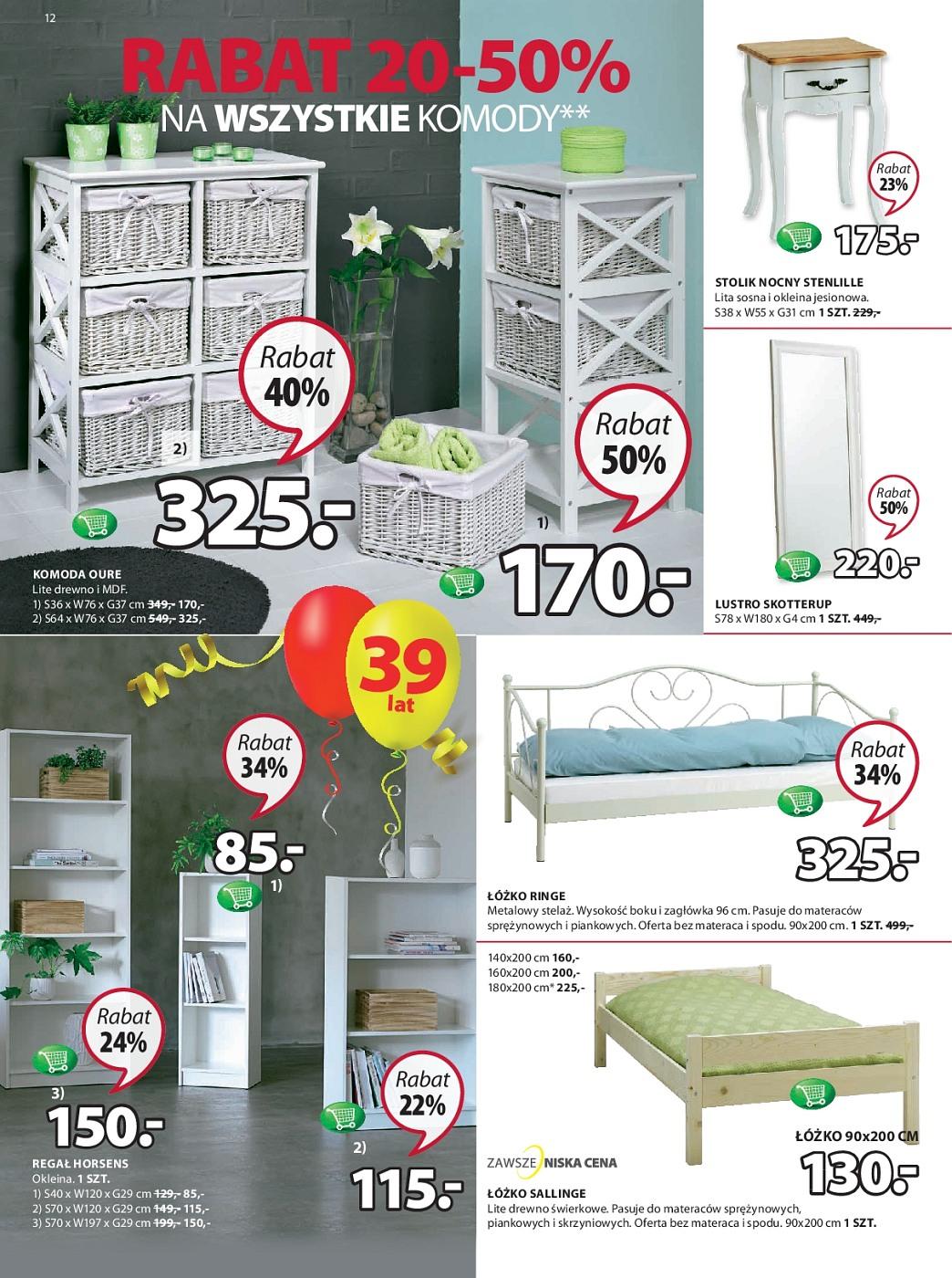 Gazetka promocyjna Jysk str. 12