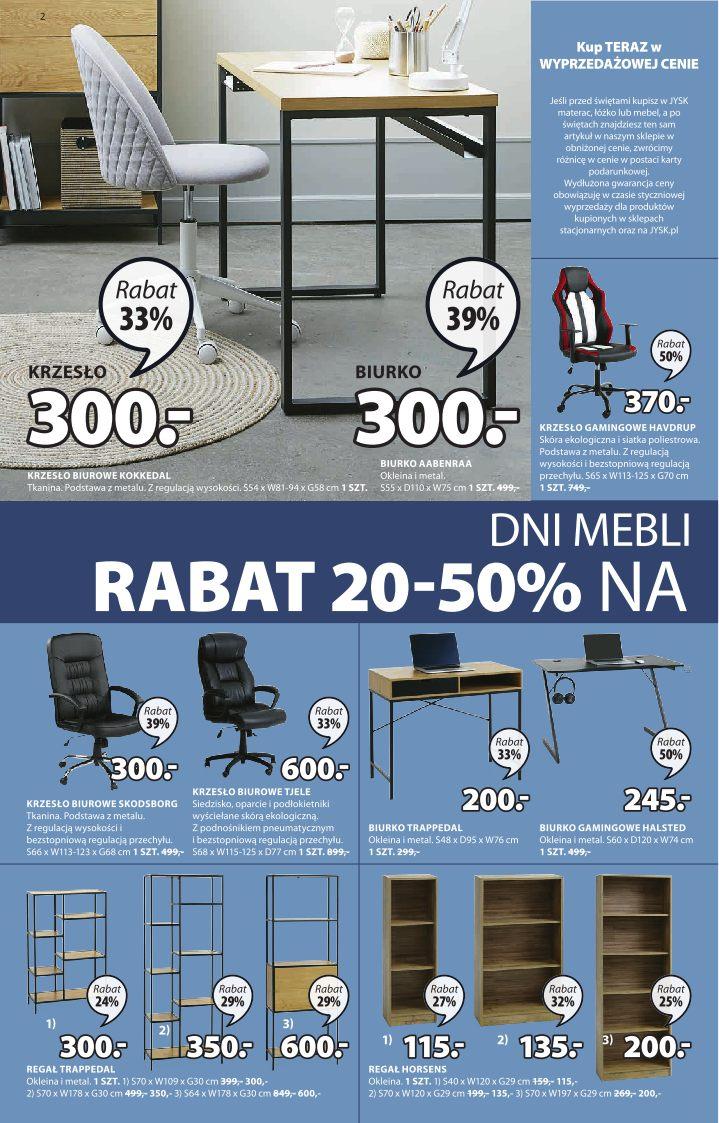 Gazetka promocyjna Jysk str. 2