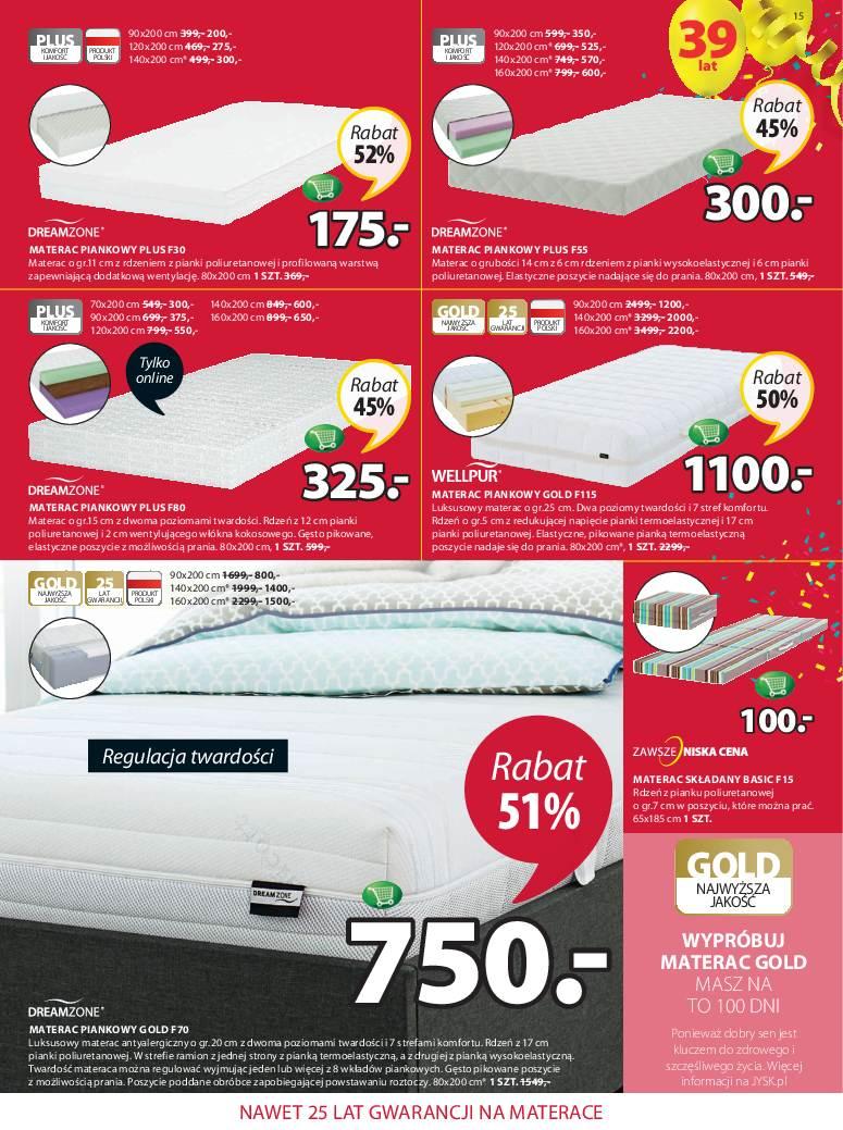 Gazetka promocyjna Jysk str. 15
