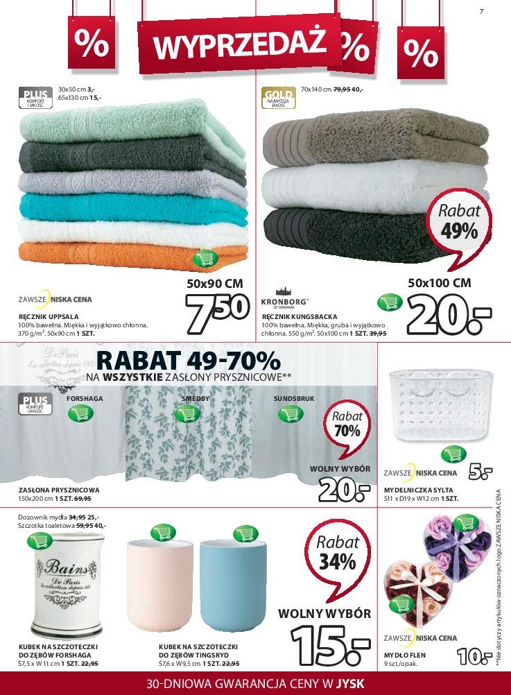 Gazetka promocyjna Jysk str. 7