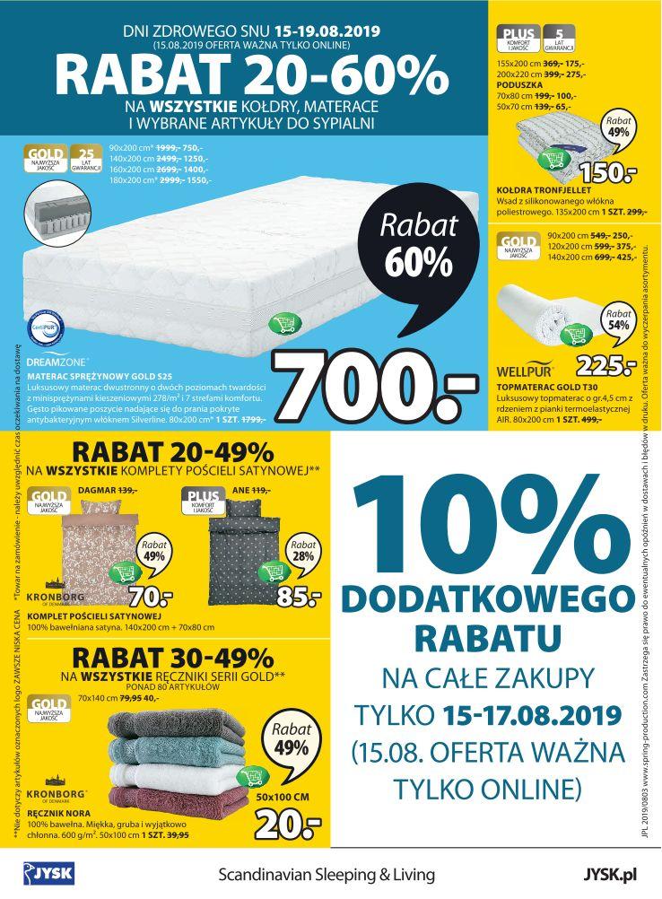 Gazetka promocyjna Jysk str. 16