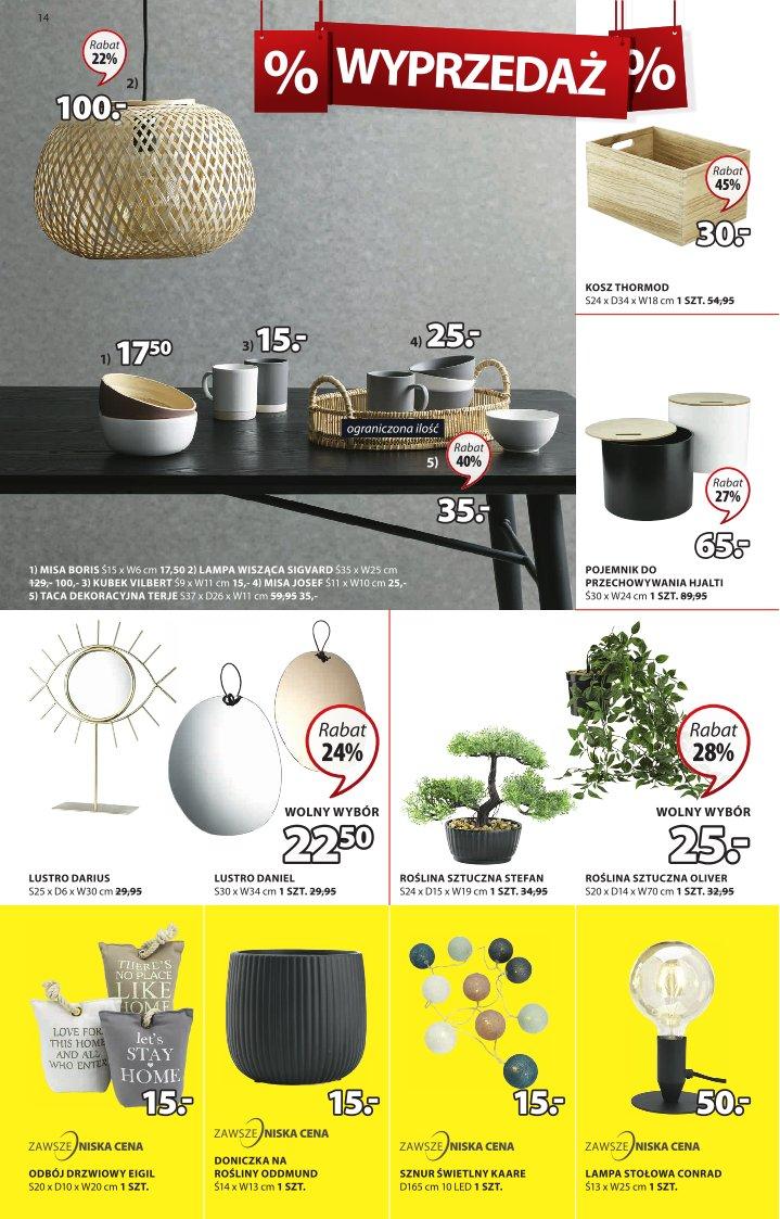 Gazetka promocyjna Jysk str. 14
