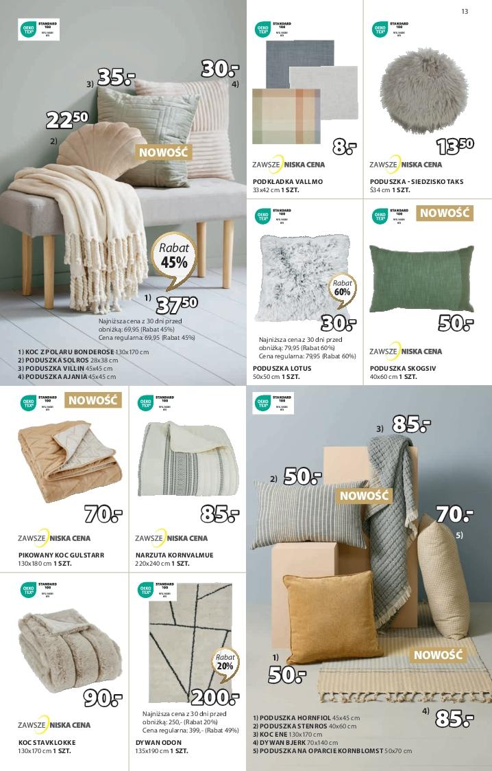 Gazetka promocyjna Jysk str. 13