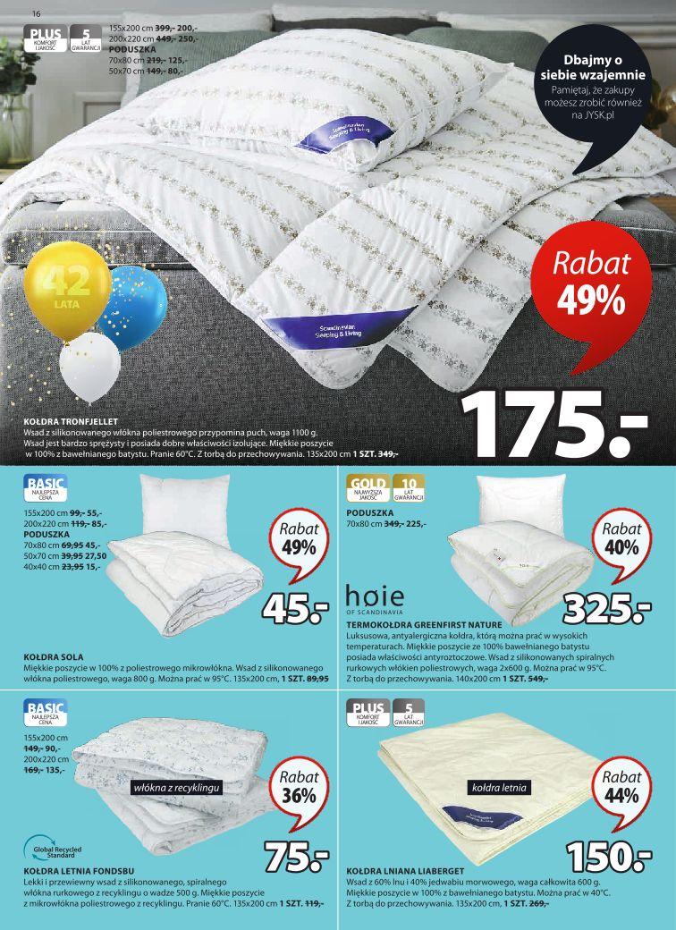 Gazetka promocyjna Jysk str. 16