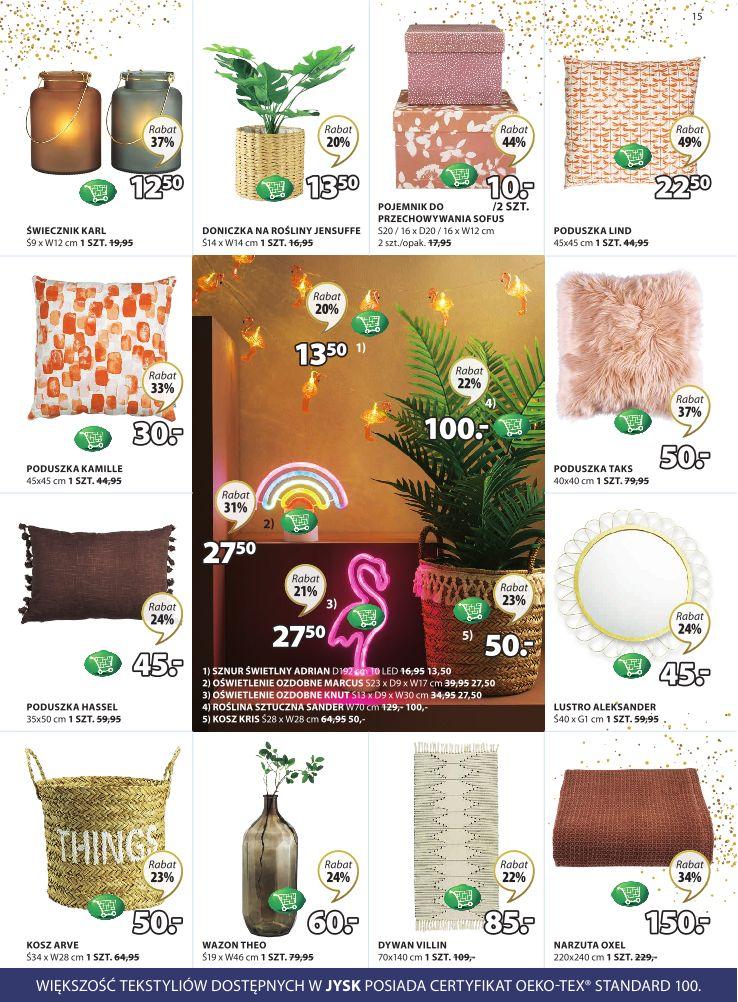 Gazetka promocyjna Jysk str. 15
