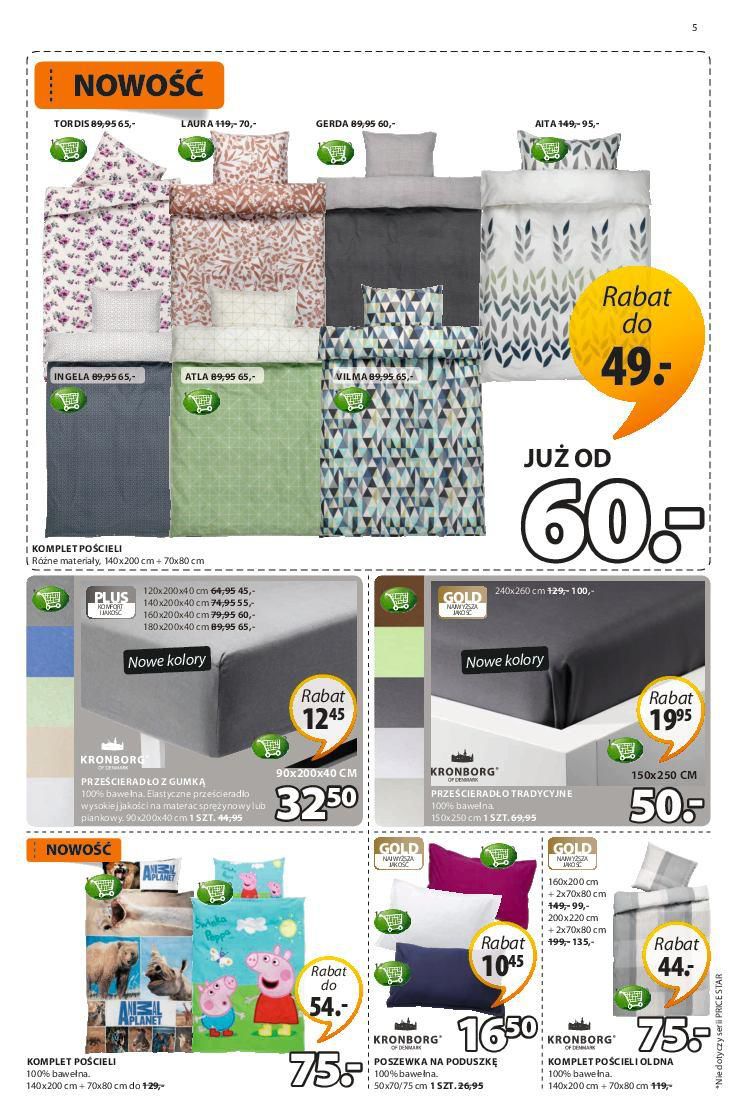 Gazetka promocyjna Jysk str. 5