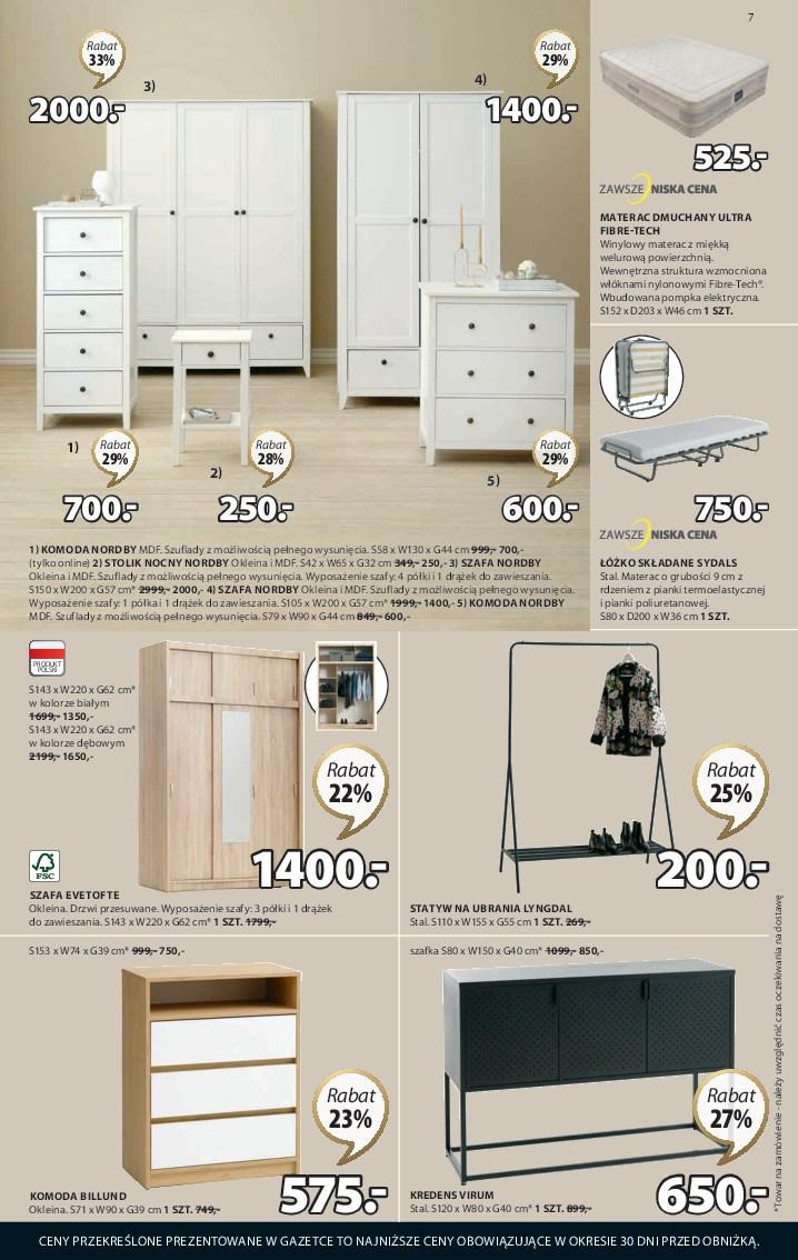 Gazetka promocyjna Jysk str. 7