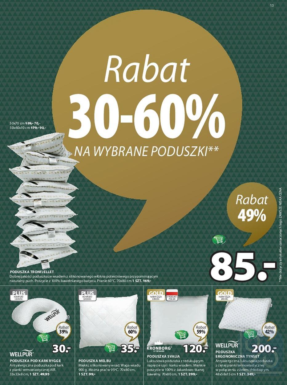 Gazetka promocyjna Jysk str. 13