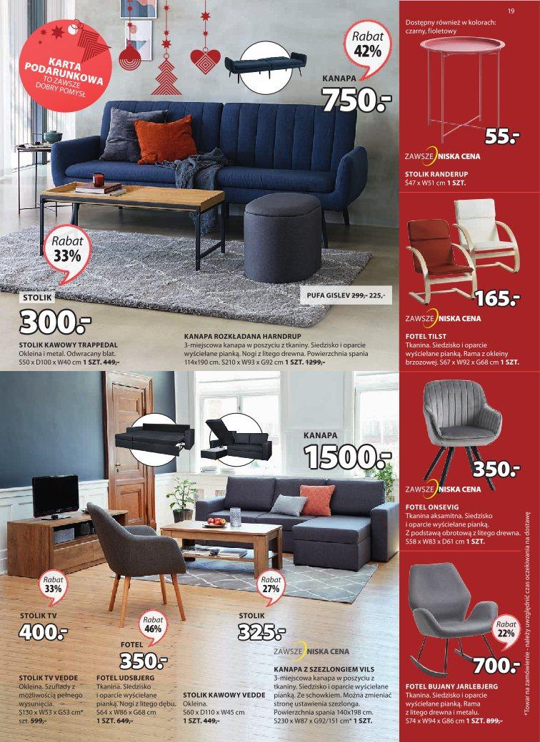 Gazetka promocyjna Jysk str. 19
