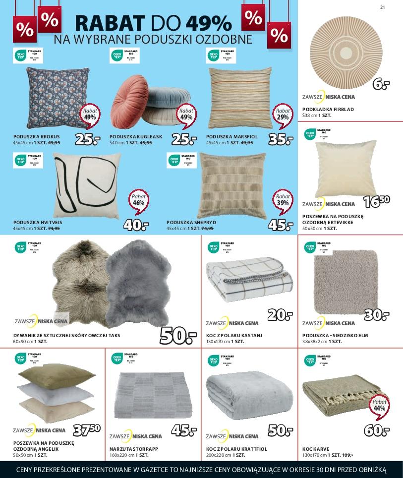 Gazetka promocyjna Jysk str. 22