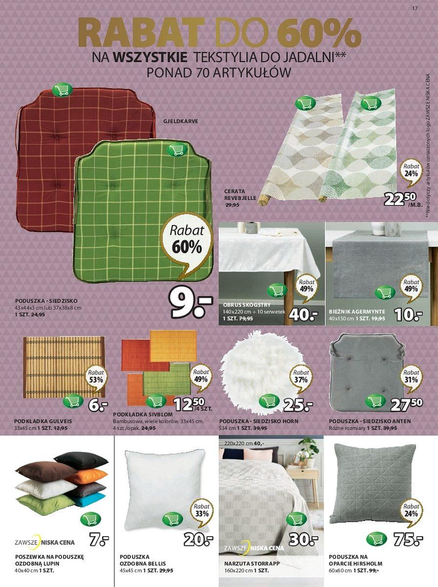 Gazetka promocyjna Jysk str. 17