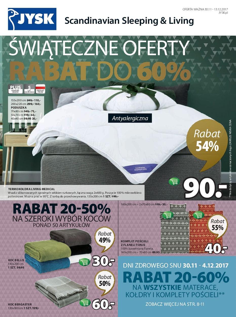 Gazetka promocyjna Jysk str. 1