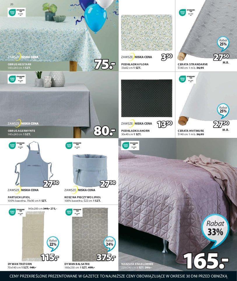 Gazetka promocyjna Jysk str. 20