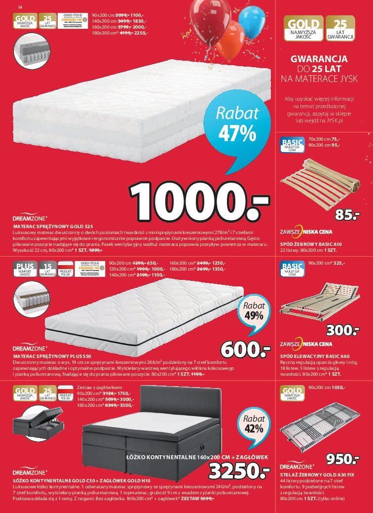 Gazetka promocyjna Jysk str. 14