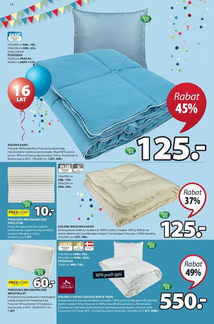 Gazetka promocyjna Jysk str. 14