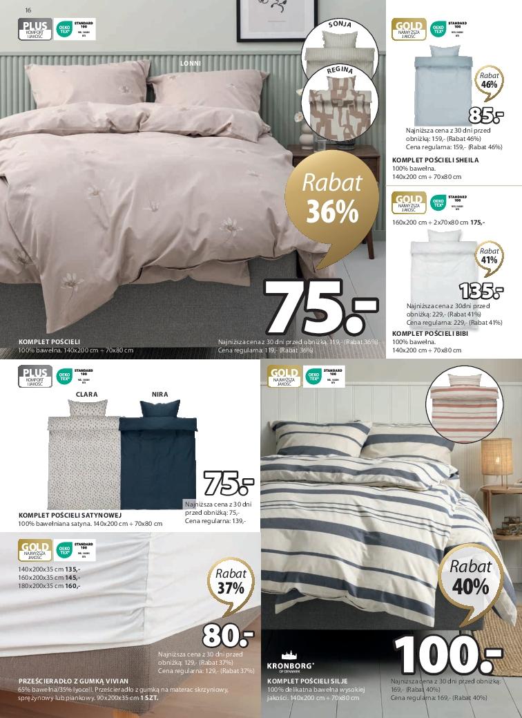 Gazetka promocyjna Jysk str. 16