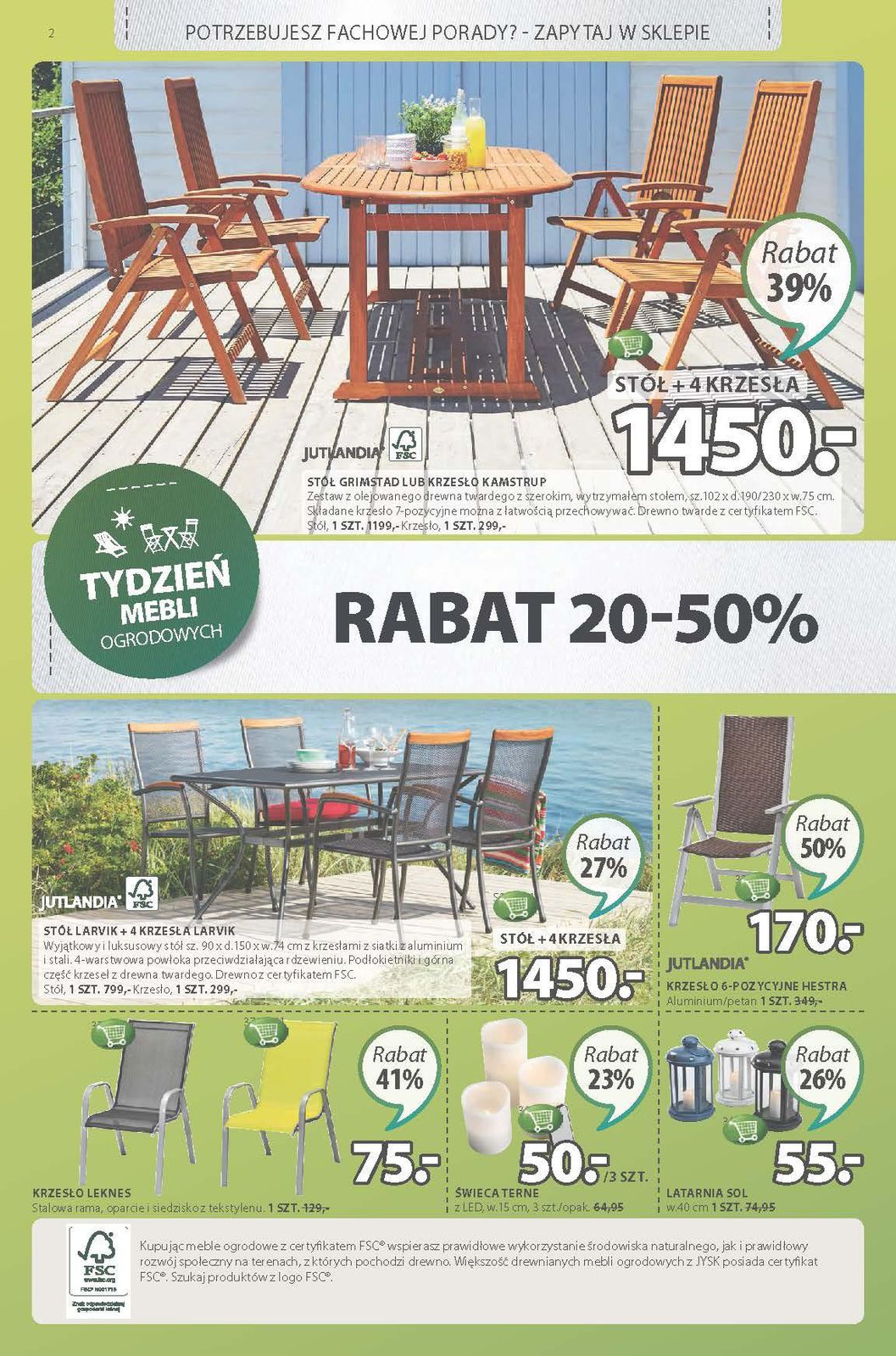 Gazetka promocyjna Jysk str. 2