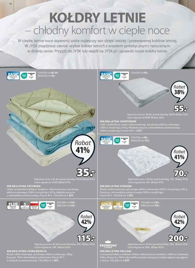 Gazetka promocyjna Jysk str. 18