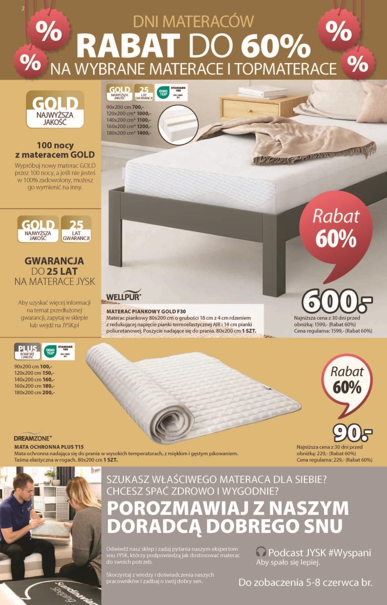 Gazetka promocyjna Jysk str. 2