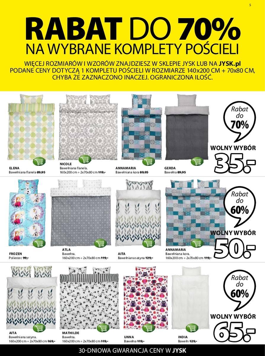 Gazetka promocyjna Jysk str. 5
