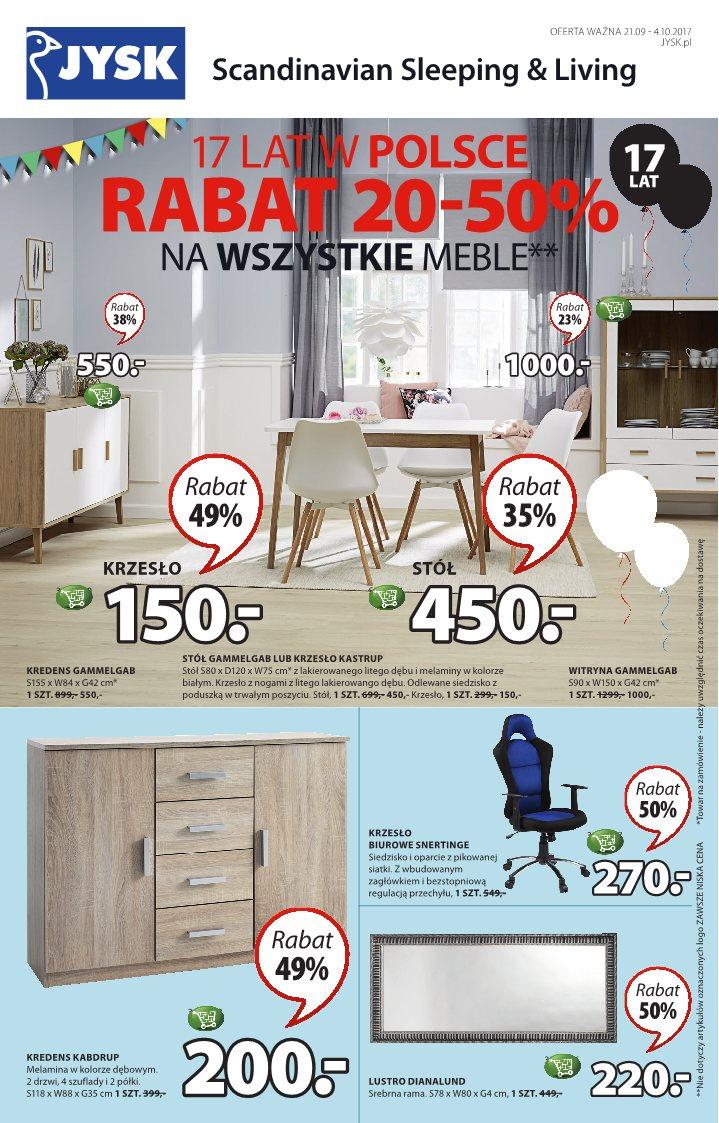 Gazetka promocyjna Jysk str. 1
