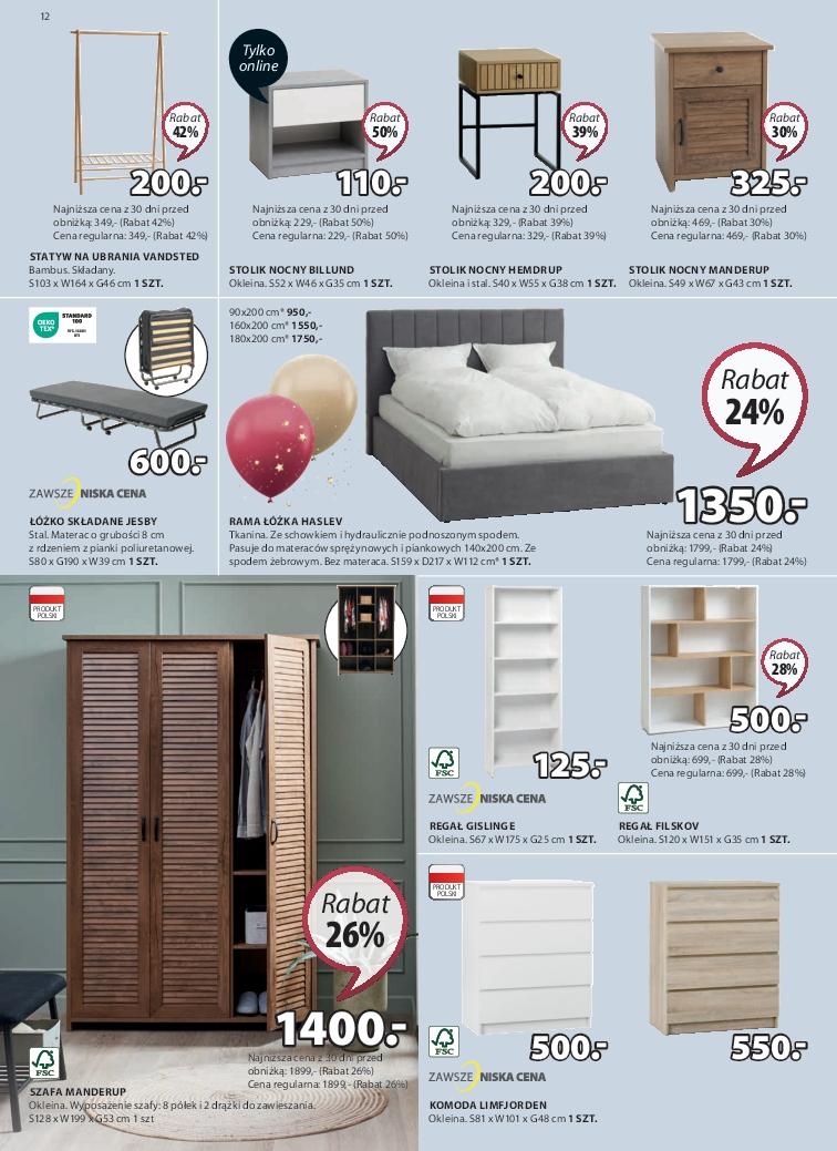 Gazetka promocyjna Jysk str. 12