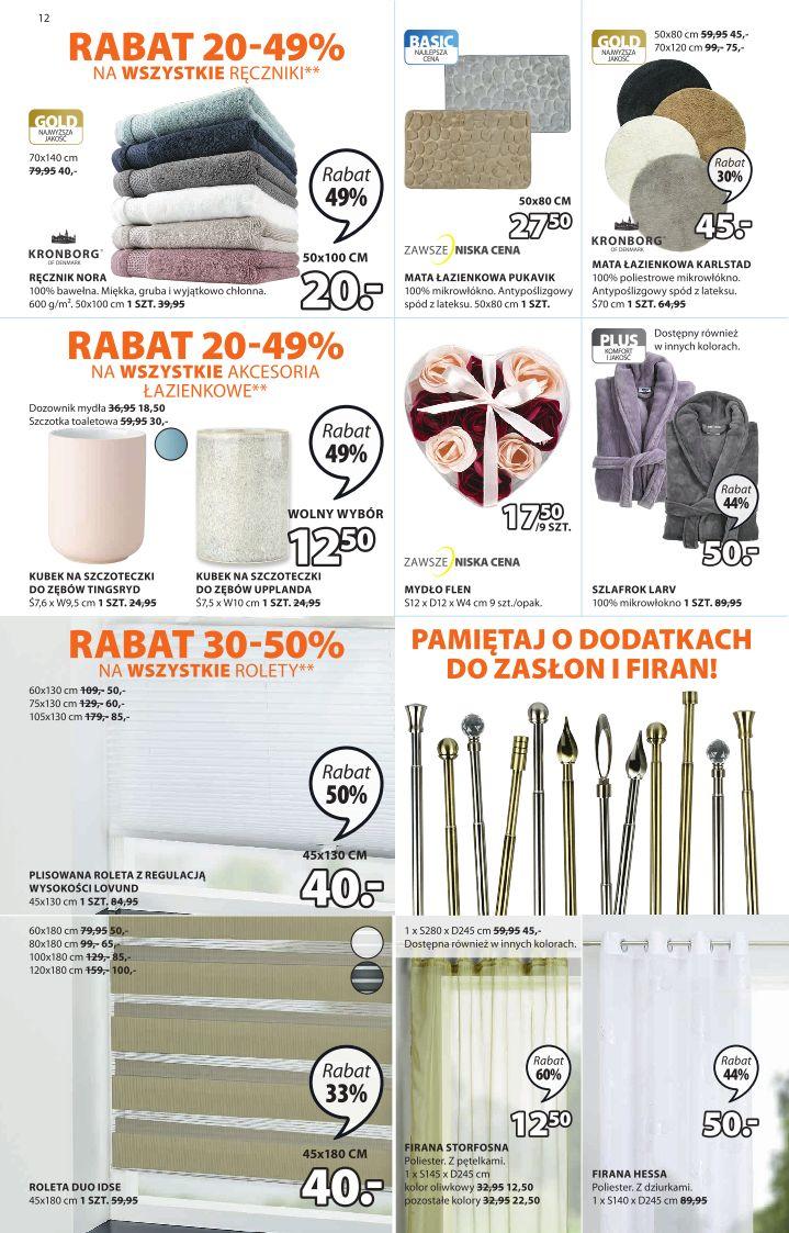 Gazetka promocyjna Jysk str. 12