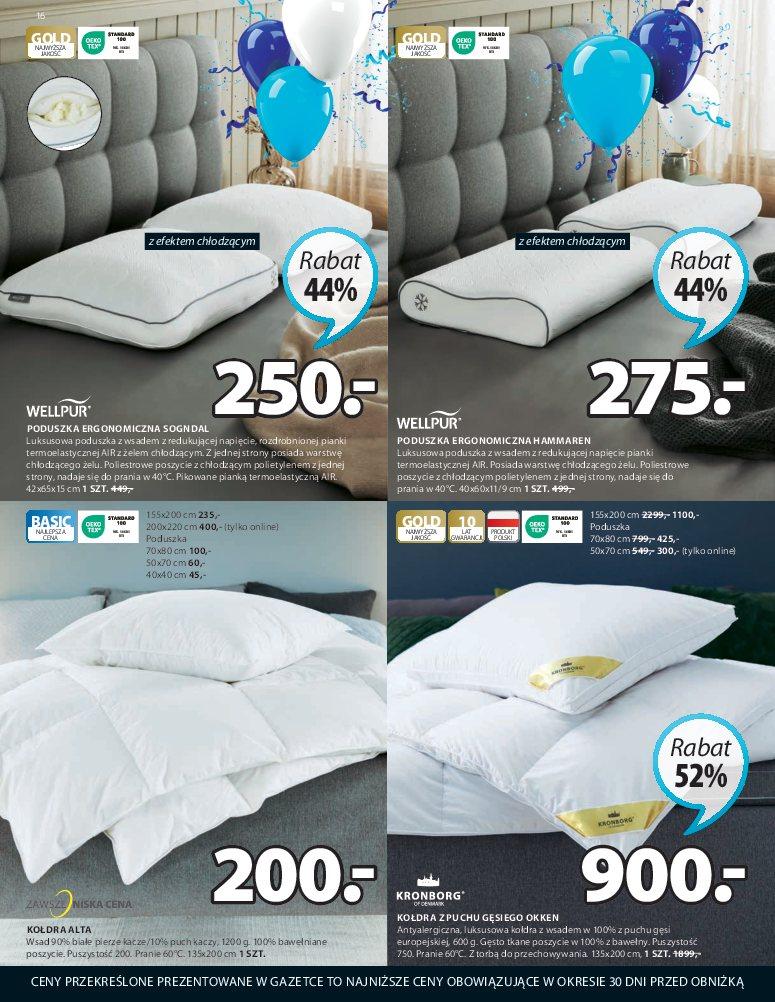 Gazetka promocyjna Jysk str. 16