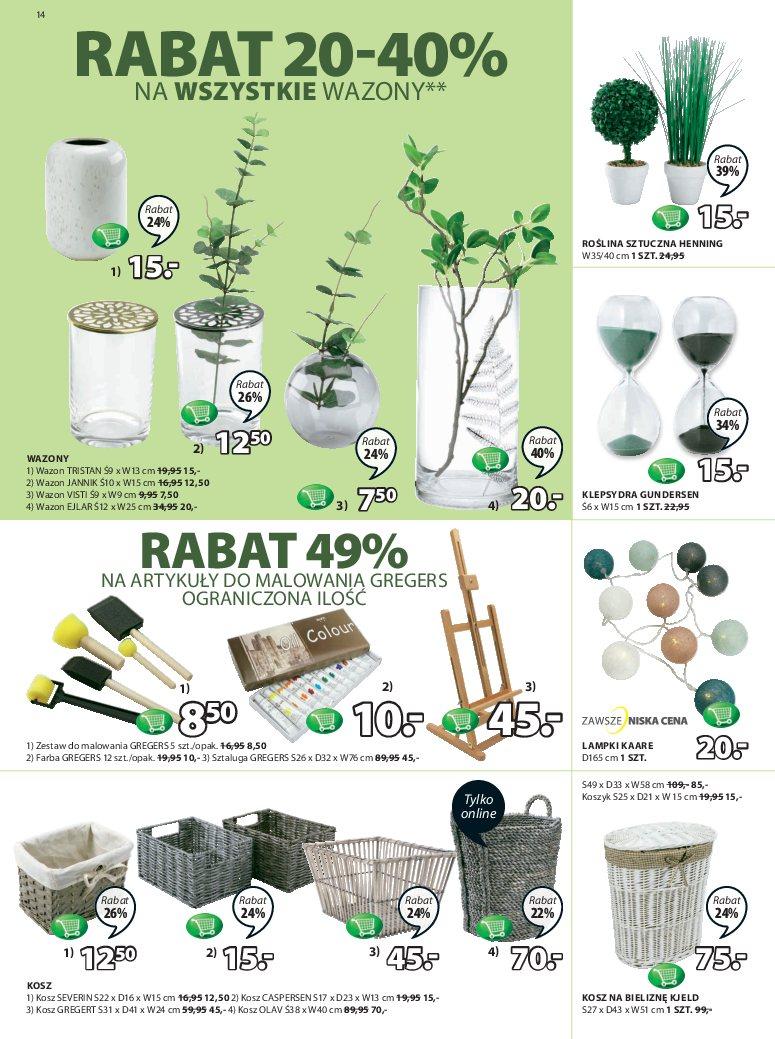 Gazetka promocyjna Jysk str. 14