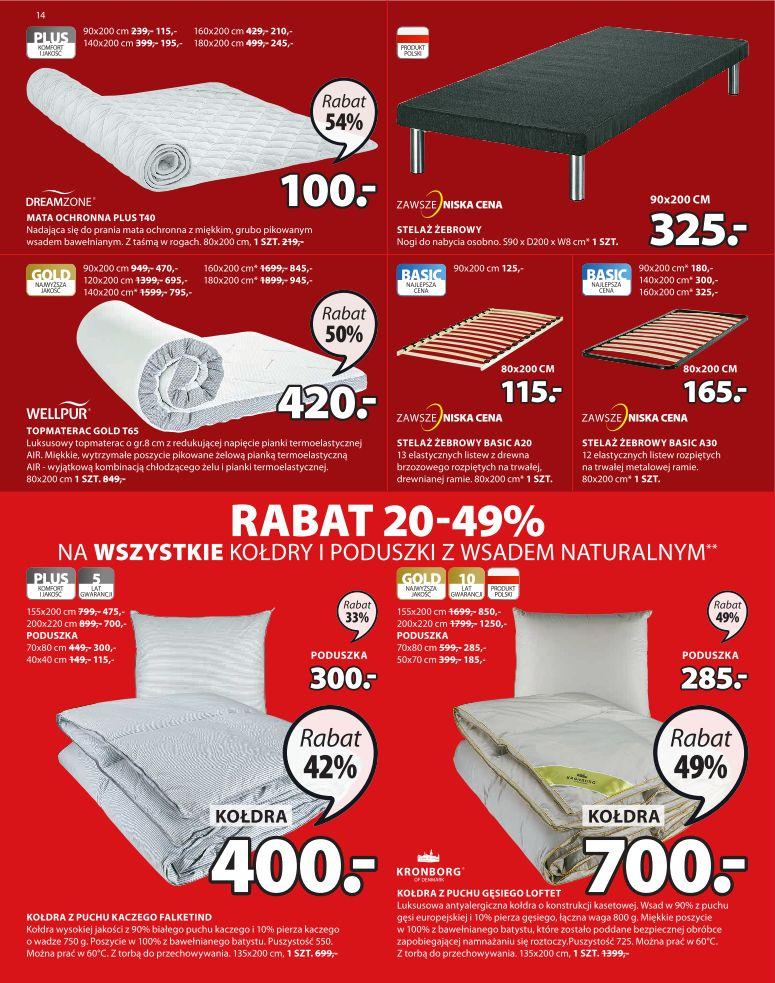 Gazetka promocyjna Jysk str. 14
