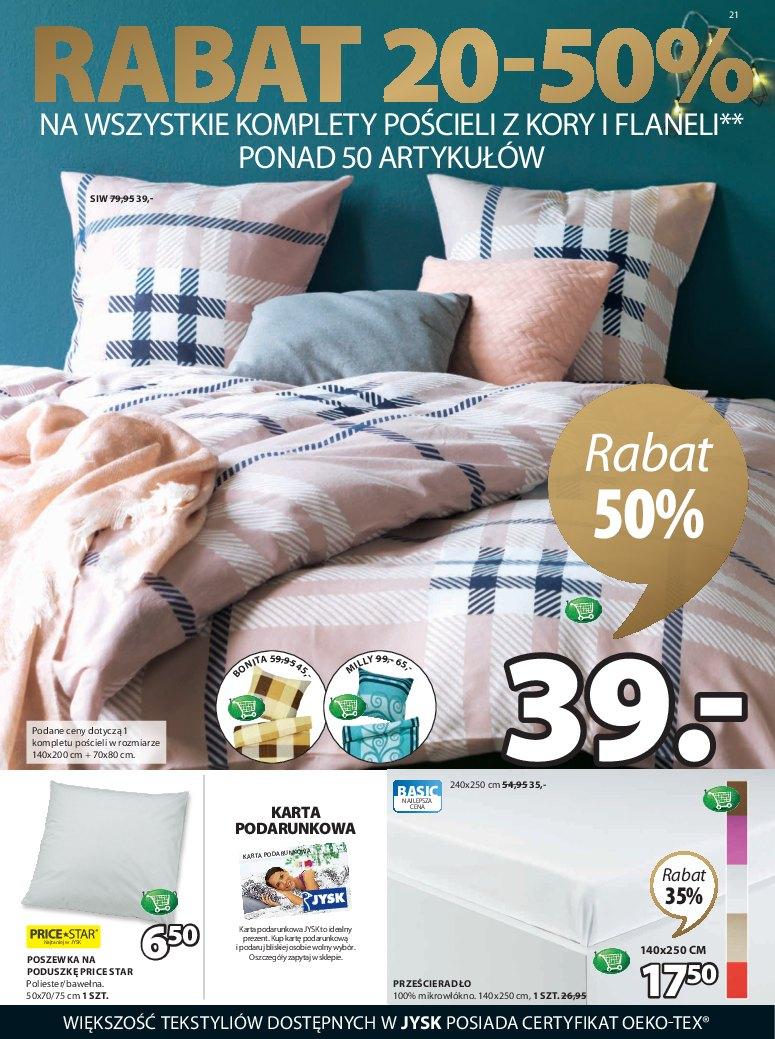 Gazetka promocyjna Jysk str. 21