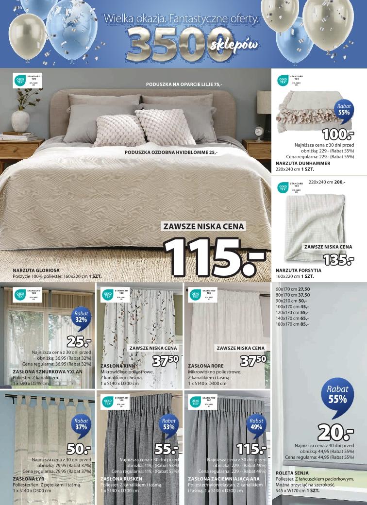 Gazetka promocyjna Jysk str. 16