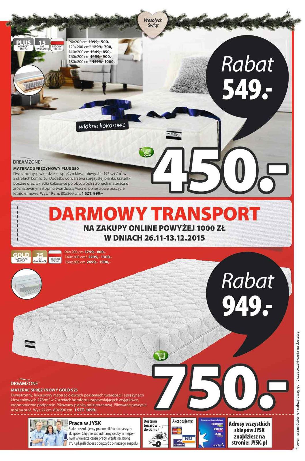 Gazetka promocyjna Jysk str. 23