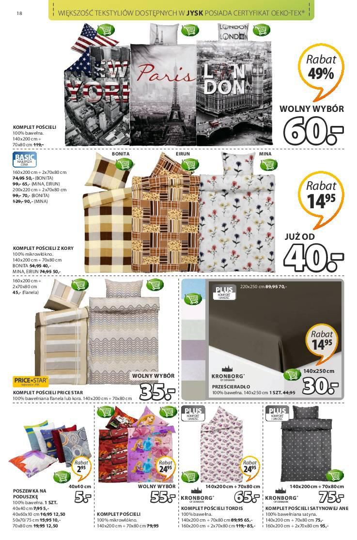 Gazetka promocyjna Jysk str. 18