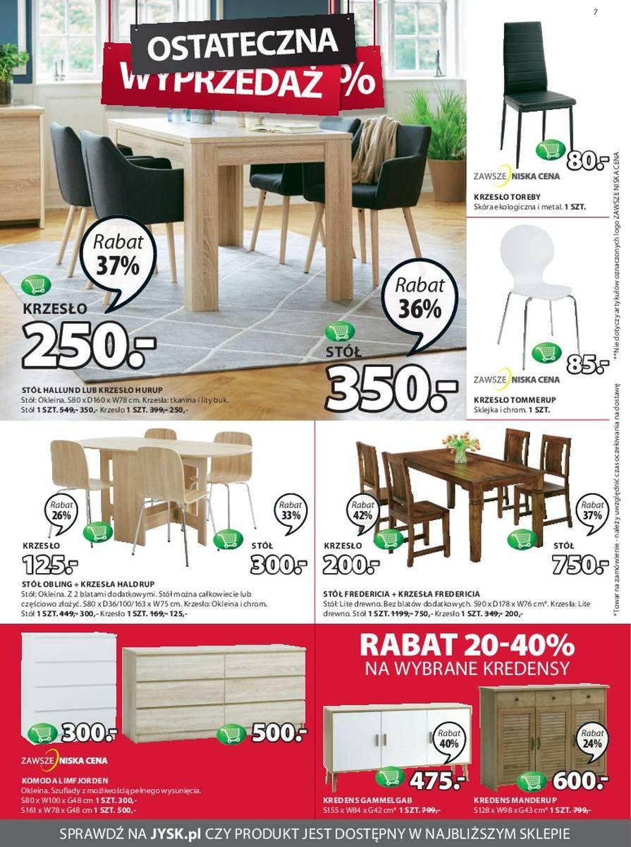 Gazetka promocyjna Jysk str. 7