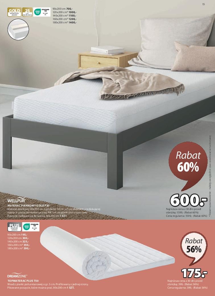 Gazetka promocyjna Jysk str. 15