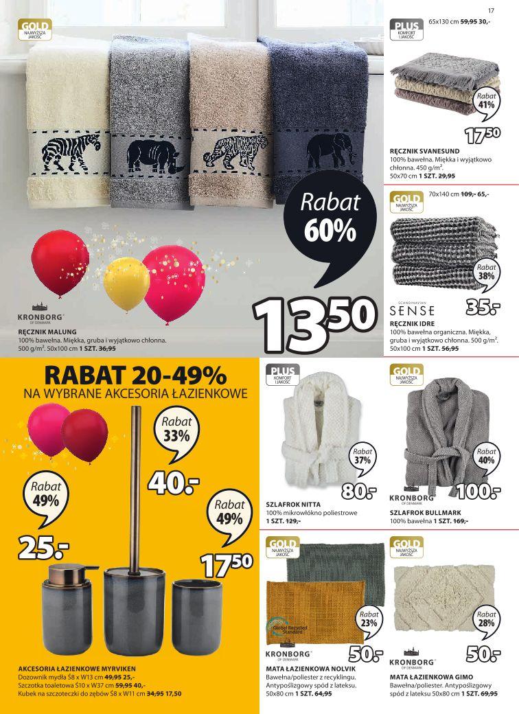 Gazetka promocyjna Jysk str. 17