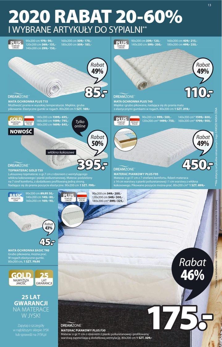 Gazetka promocyjna Jysk str. 13