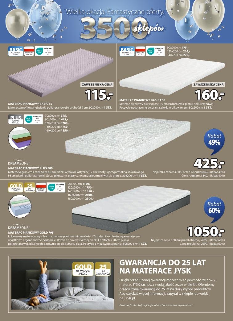 Gazetka promocyjna Jysk str. 10