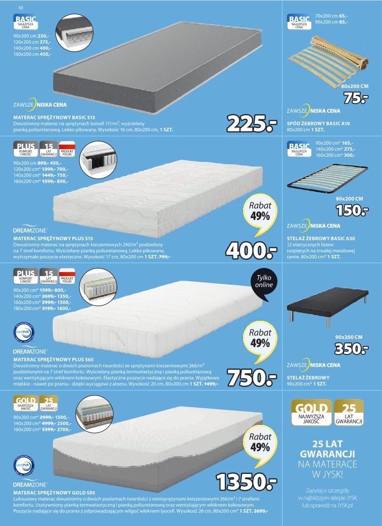 Gazetka promocyjna Jysk str. 10