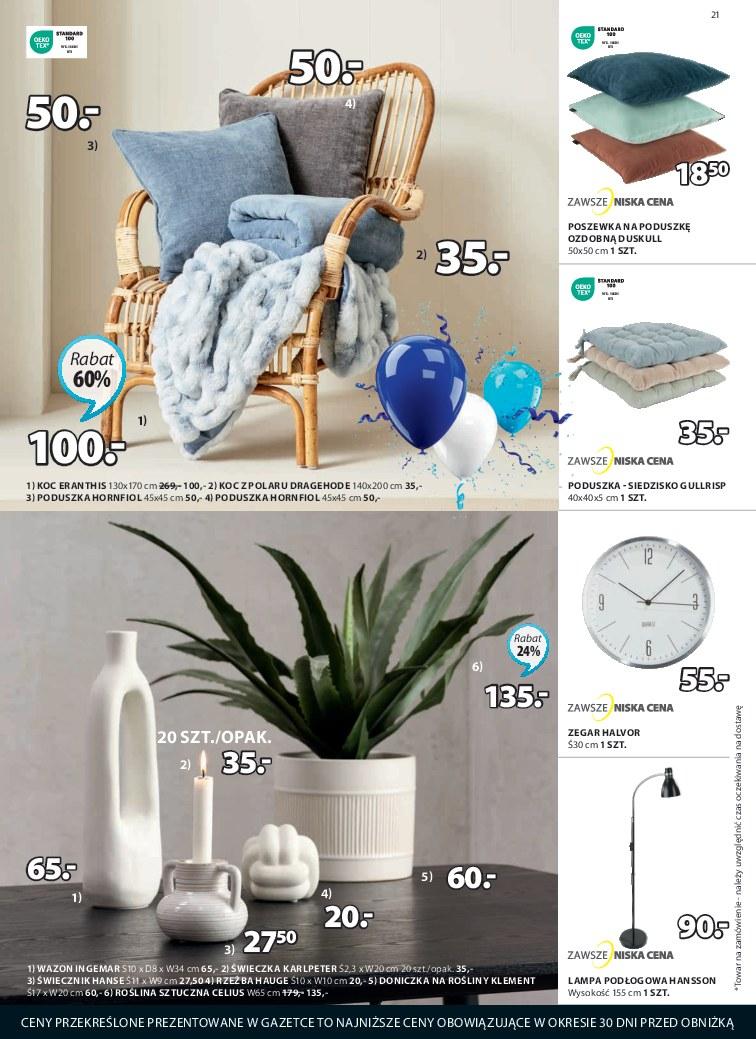 Gazetka promocyjna Jysk str. 21