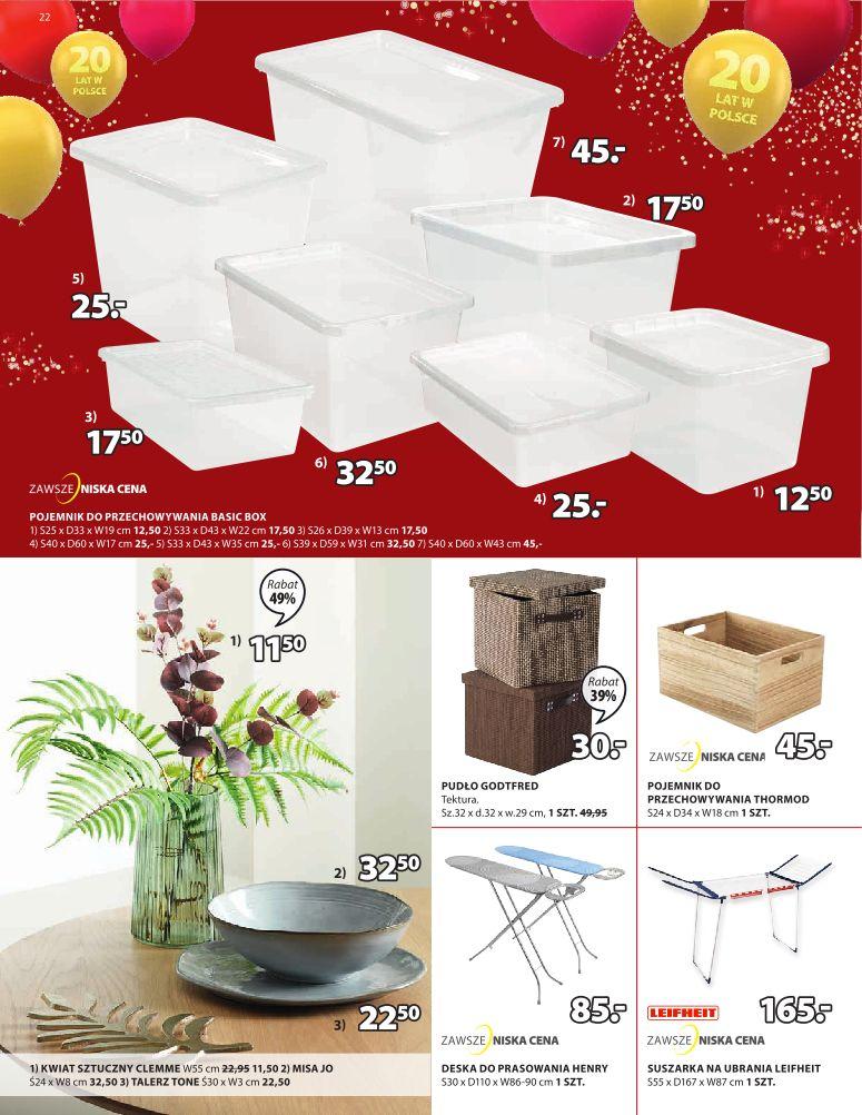 Gazetka promocyjna Jysk str. 22