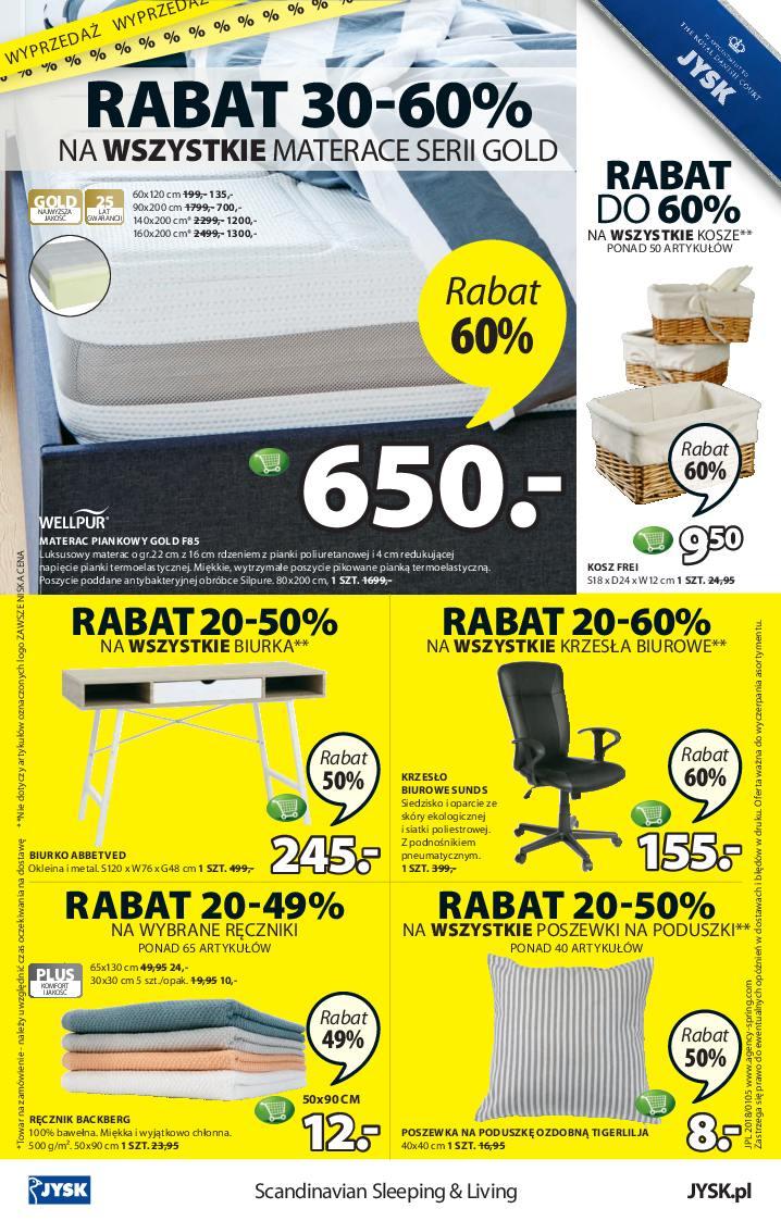 Gazetka promocyjna Jysk str. 8
