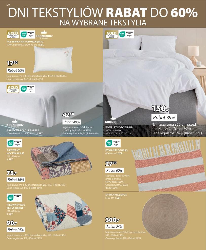 Gazetka promocyjna Jysk str. 30
