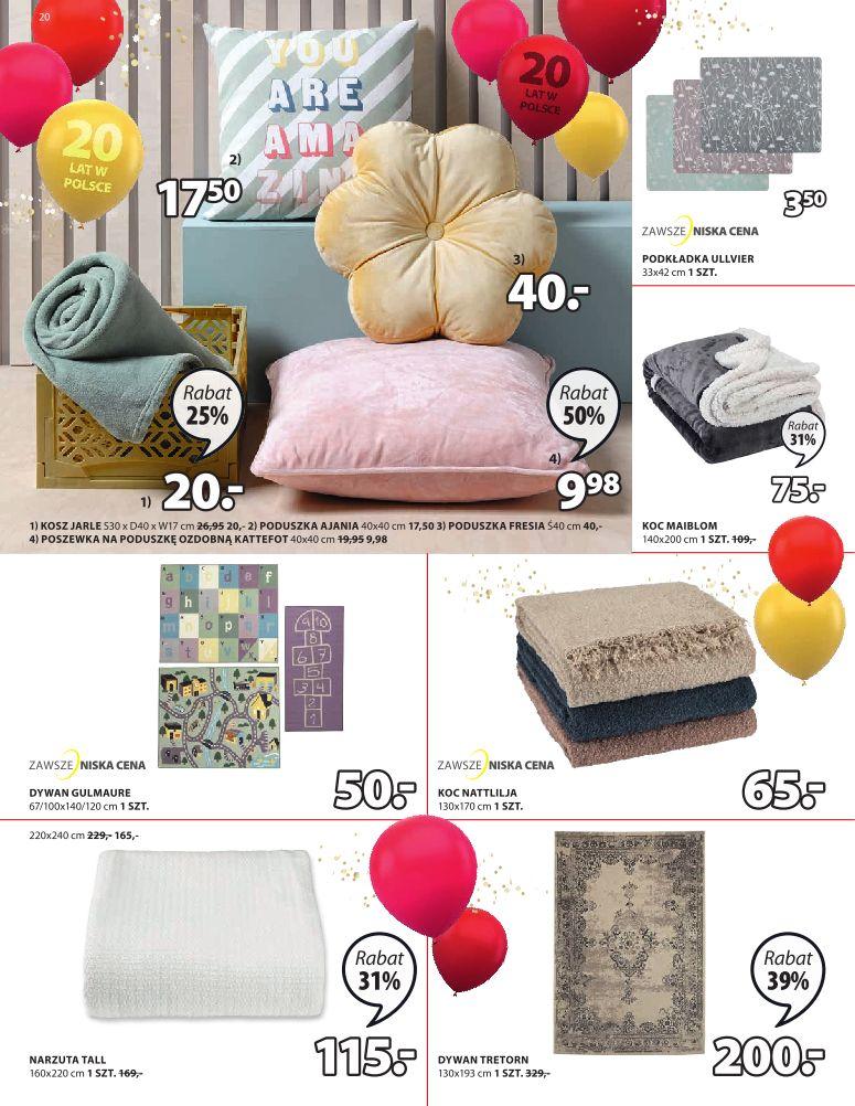Gazetka promocyjna Jysk str. 20