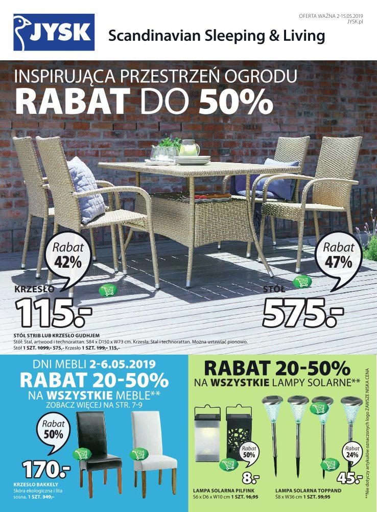 Gazetka promocyjna Jysk str. 1