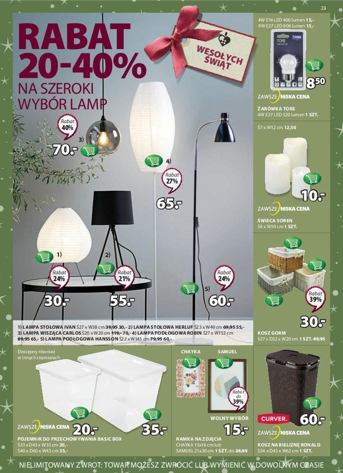 Gazetka promocyjna Jysk str. 23