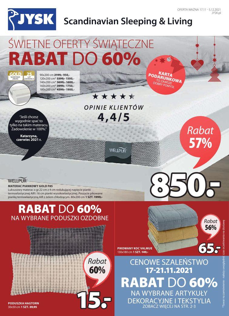 Gazetka promocyjna Jysk str. 1