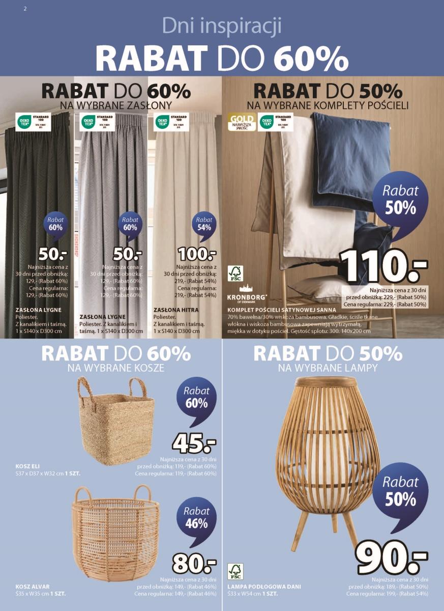 Gazetka promocyjna Jysk str. 2